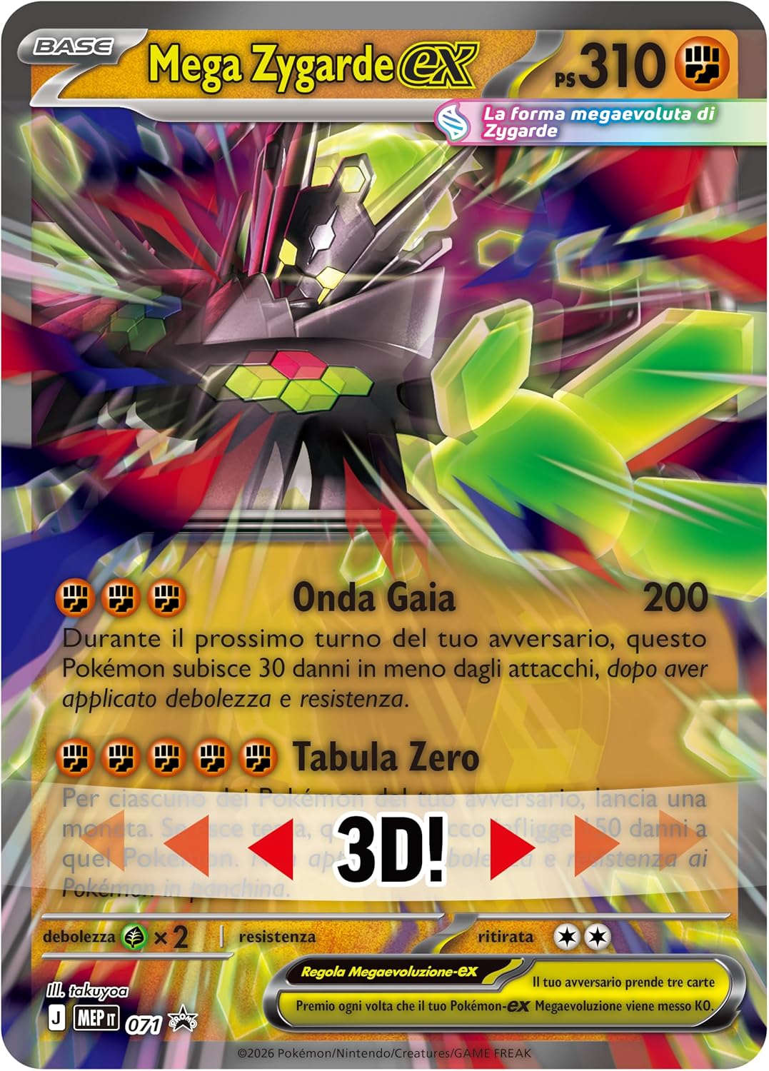 Mega Zygarde ex Pokemon Premium Collection
