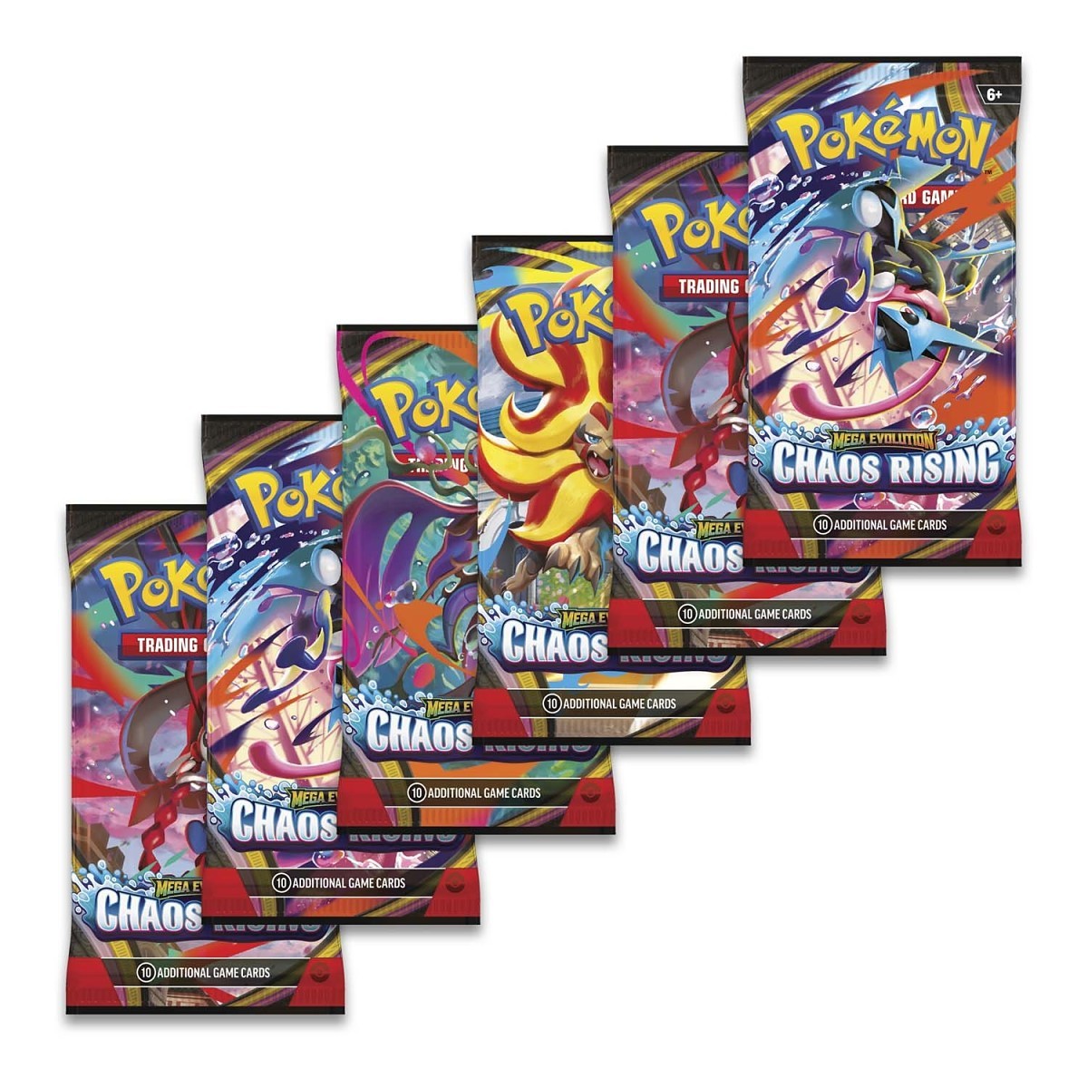 Pokemon Mega Evolution Chaos Rising Booster Bundle